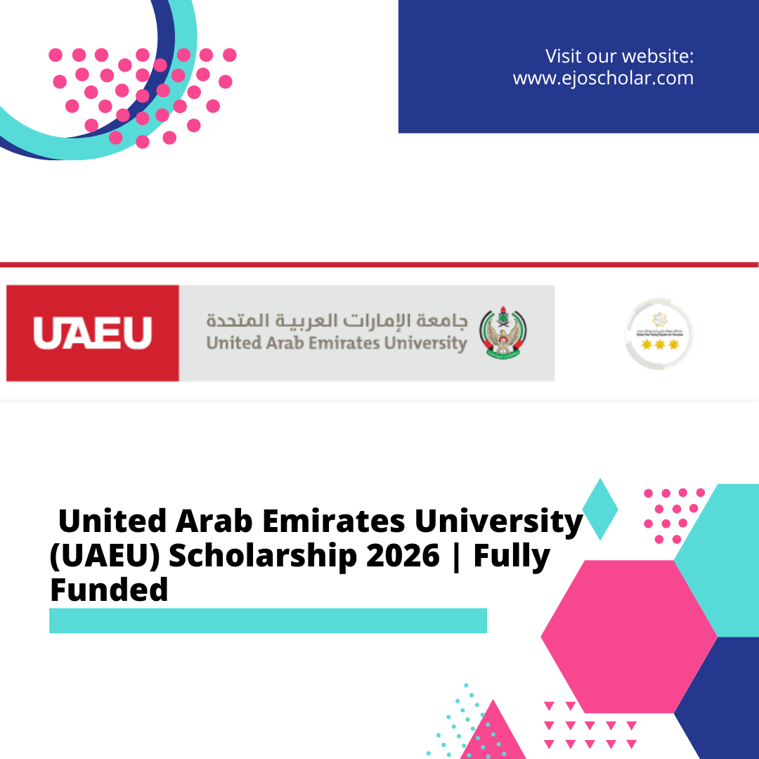  United Arab Emirates University (UAEU) Scholarship 2026 | Fully Funded