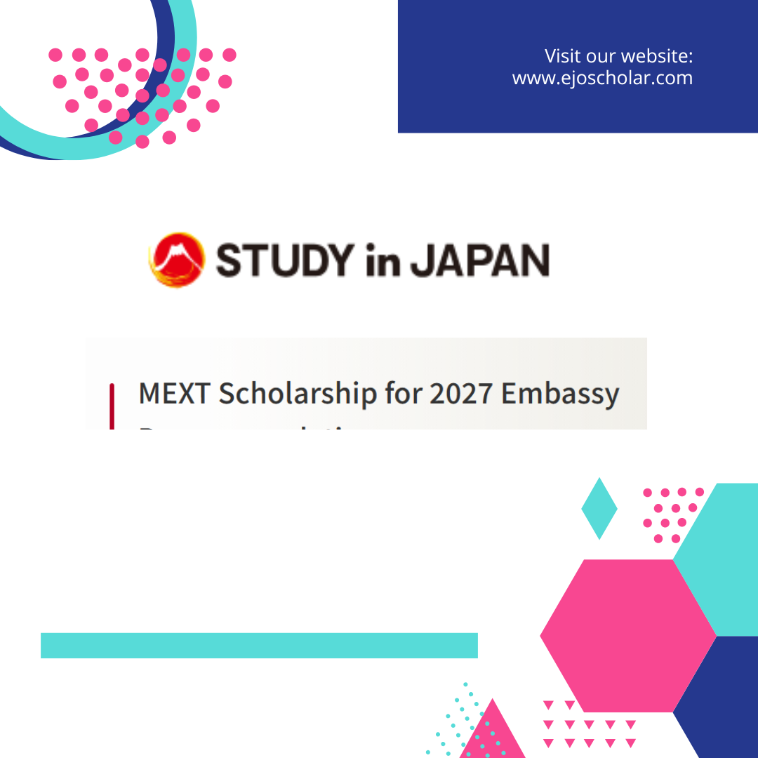 MEXT Undergraduate Scholarship 2026 in Japan | Fully Funded 