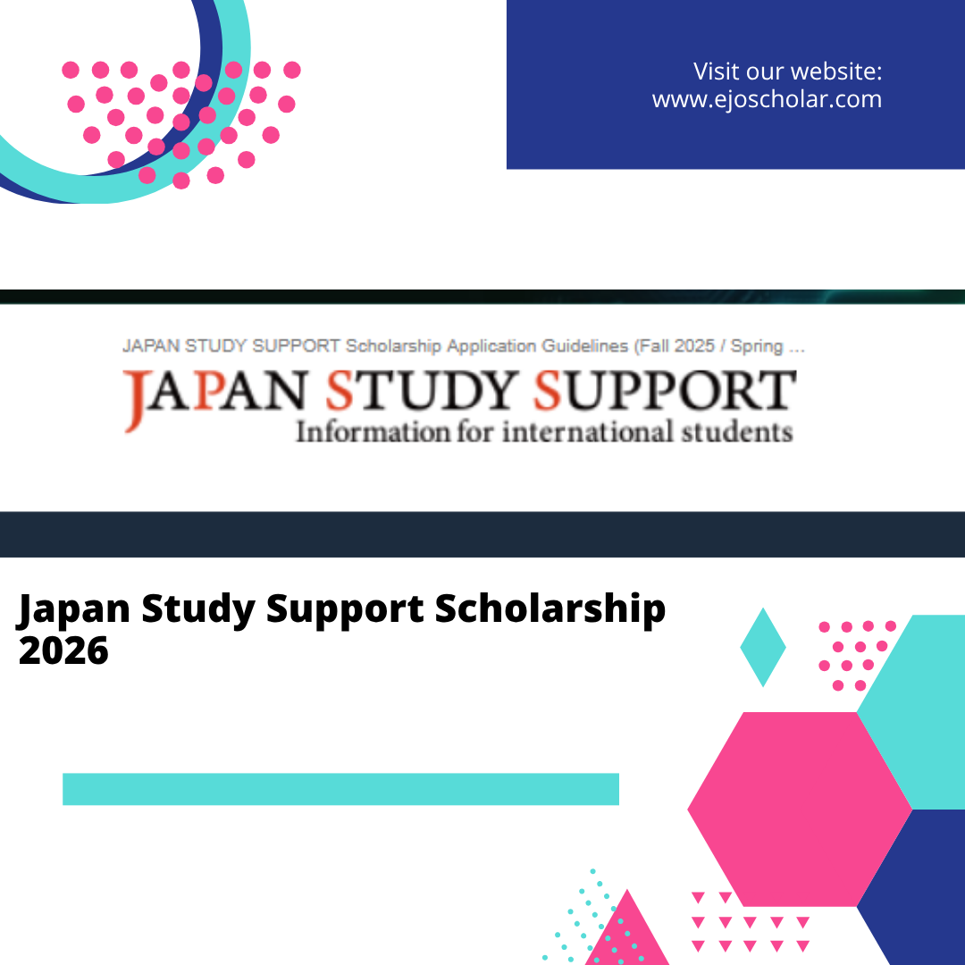 Japan Study Support Scholarship 2026 | Fully Funded Opportunity