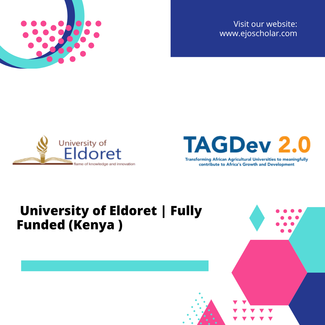  University of Eldoret | Fully Funded (Kenya )